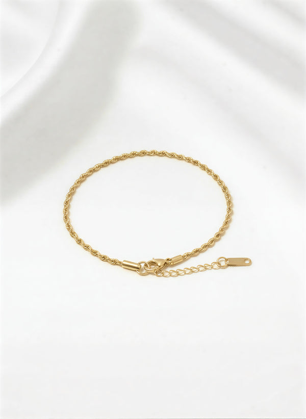 Vintage Filigree Floral Bracelet | Shimmering Crystal Bangle