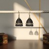 Traditional Matte Enamel Jhumka Earrings – 10 Color Collection