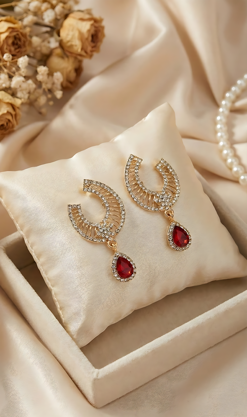 Regal Noir Filigree Teardrop Earrings – Exquisite Black Crystal Statement Jewelry