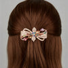 Luxury Crystal Encrusted Hair Clip for Weddings