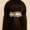 Minimalist Metal Hair Clip for Women – Gold & Silver Finish