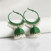 Signature Matte Filigree Jhumkas – Handcrafted Gilded Boutique Statement Hoops
