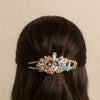 Luxury Filigree Floral Hair Clip – Shimmering Crystal Flower Barrette