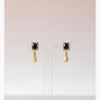 Traditional Heritage Drop Earrings - Luminous Golden Finish with Inspired Crystal Accents [Lumina Luxe]