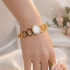 Grand Halo Oval Statement Bangle