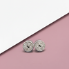 Royal Lotus Statement Earrings - Handcrafted Pearl & Crystal Teardrop Collection