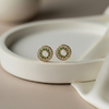 Elegant Crystal Jhumka Earrings - Traditional Drop Design | Premium Festive Wear