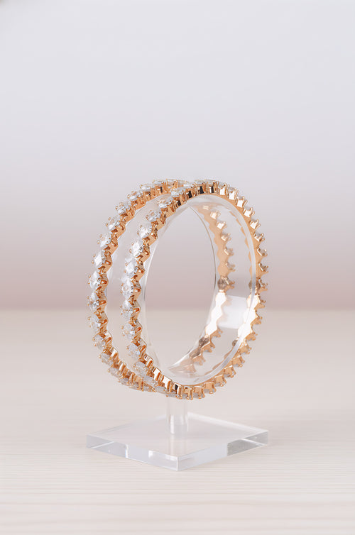Lumina Luxe Radiant Eternity Bangles