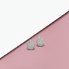 Royal Lotus Statement Earrings - Handcrafted Pearl & Crystal Teardrop Collection