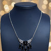 Floral Radiance Tiered Necklace - Luminous Gold & Radiant Silver Finish [Lumina Luxe]