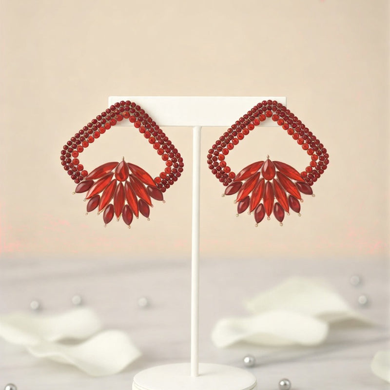 Luxury Artisan Earring Collection - Handcrafted Jhumkas & Premium Crystal Statements