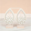Elegant Pearl & Crystal Teardrop Earrings - Lotus-Inspired Statement Jewelry