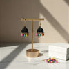 Premium Matte Jhumka Collection – Multi-Color Traditional Fusion Earrings with Intricate Patterns | One Jewellery