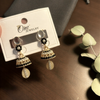 Elegant Crystal Jhumka Earrings - Traditional Traditional Drop Design | Premium Festive Wear