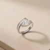 A Transcendent Pear-Shaped Crystal Masterpiece Featuring Geometric Baguette Alignment, Available in Radiant Gold and Sterling Silver Tones.