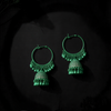 Artisan Filigree Jhumka Hoops – Traditional Handcrafted Ethnic Jewelry