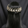 Shimmering Crystal "Ethereal" Floral Hair Vine – Bridal Headpiece