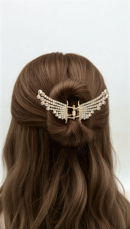 Trendy Pastel Color Butterfly Hair Clips