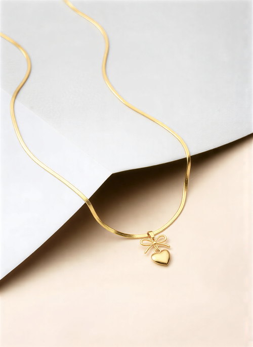 Classic Sleek Rope Chain Necklace – High-Polish Metallic Essential.