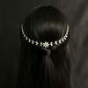 Shimmering Crystal "Ethereal" Floral Hair Vine – Bridal Headpiece.