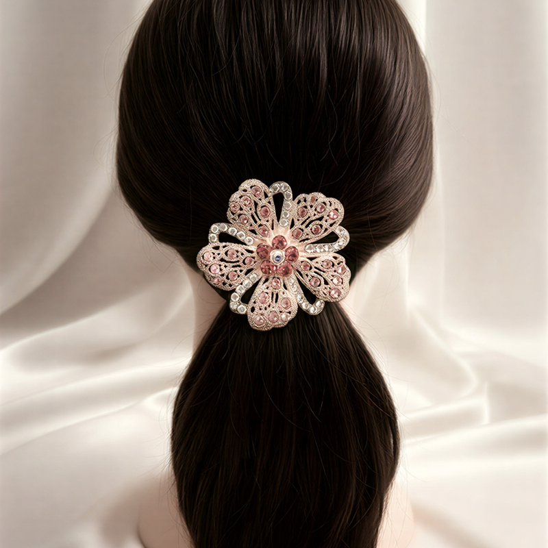 Korean Fashion Small Mini Flower Clips for Styling